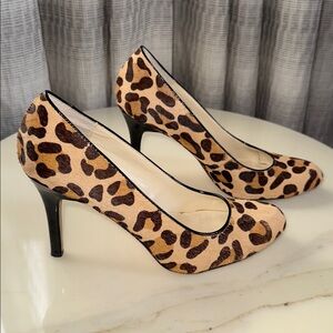 Max Studio Animal Print Heels Pumps Womens Size 8.5 M